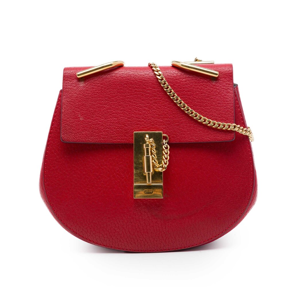 Pre-Loved Chloé Mini Leather Drew Crossbody